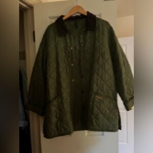 Men’s Barbour Quilted Jacket. Size Medium